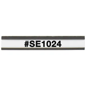1/2 x 3" Magnetic C-Channel Cardholders, Case Of 25 (LH190)