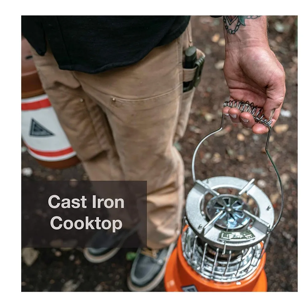 2-IN-1 HEATER & STOVE