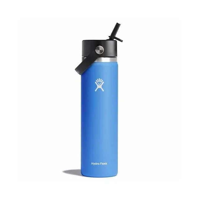 24 Oz Wide Flex Straw Cap