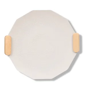 33cm Small Outdoor Camping Rhombus Grill Plate Portable Nonstick Grill Pan Picnic Wearable Cookware