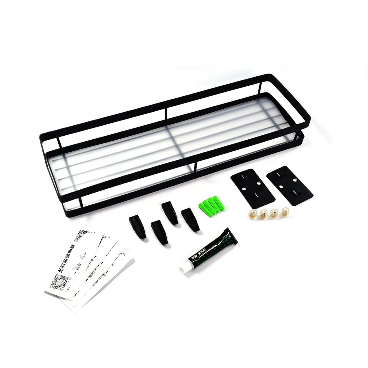 40cm Metal Space Saving Multi-Purpose Kitchen Spice Rack Storage Organizer Shelf Stand .