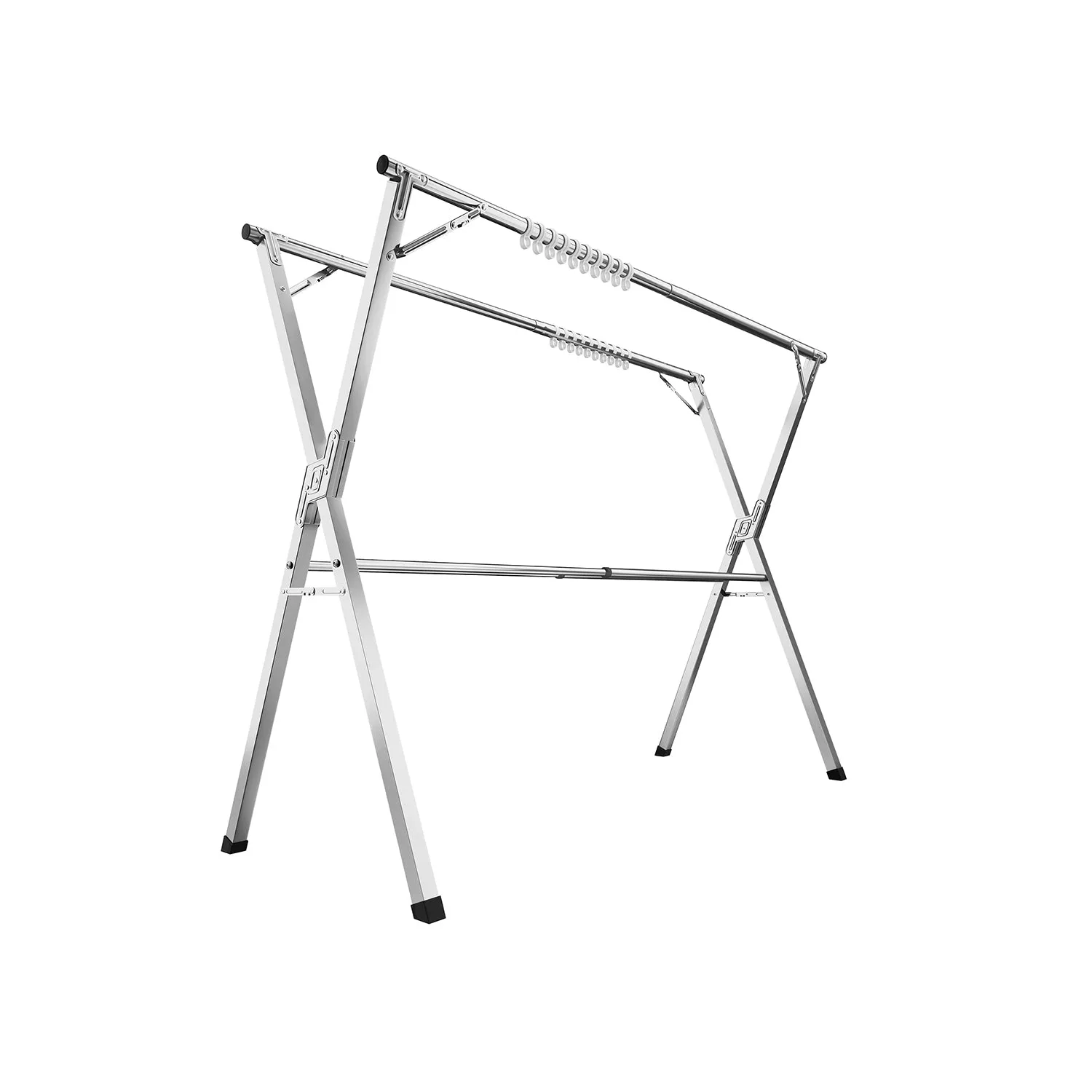 52.4"-78.7" Wide Extendable Clothes Drying Rack