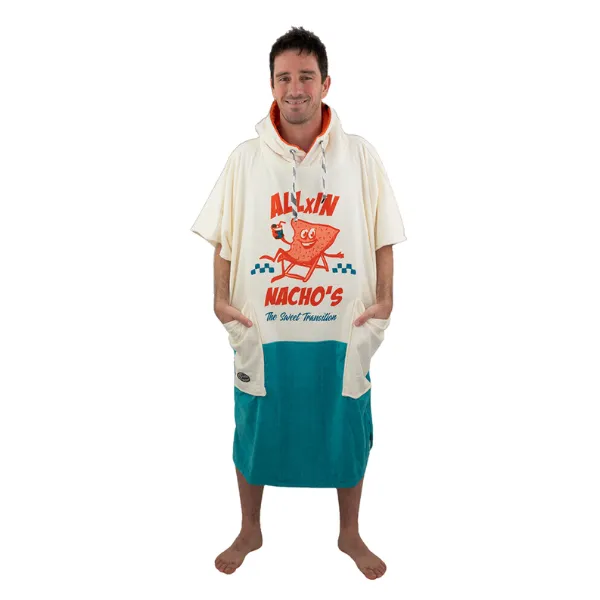 All-In Changing Poncho Men's Nacho