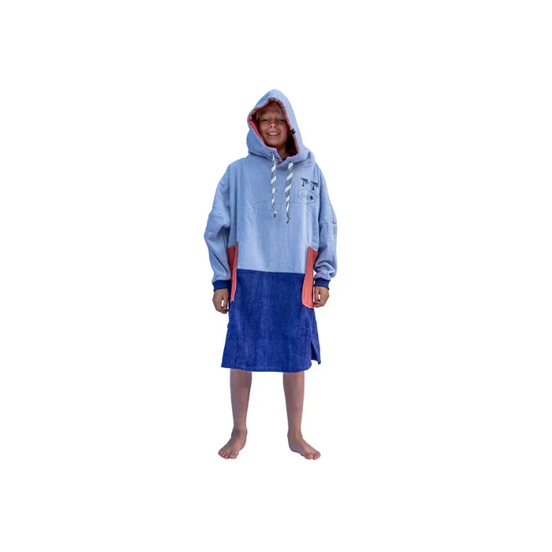 All-In Junior Long Sleeved Poncho Skull