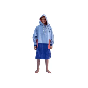 All-In Junior Long Sleeved Poncho Skull