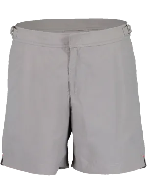 Bulldog Pewter Mid-Length Swim Shorts