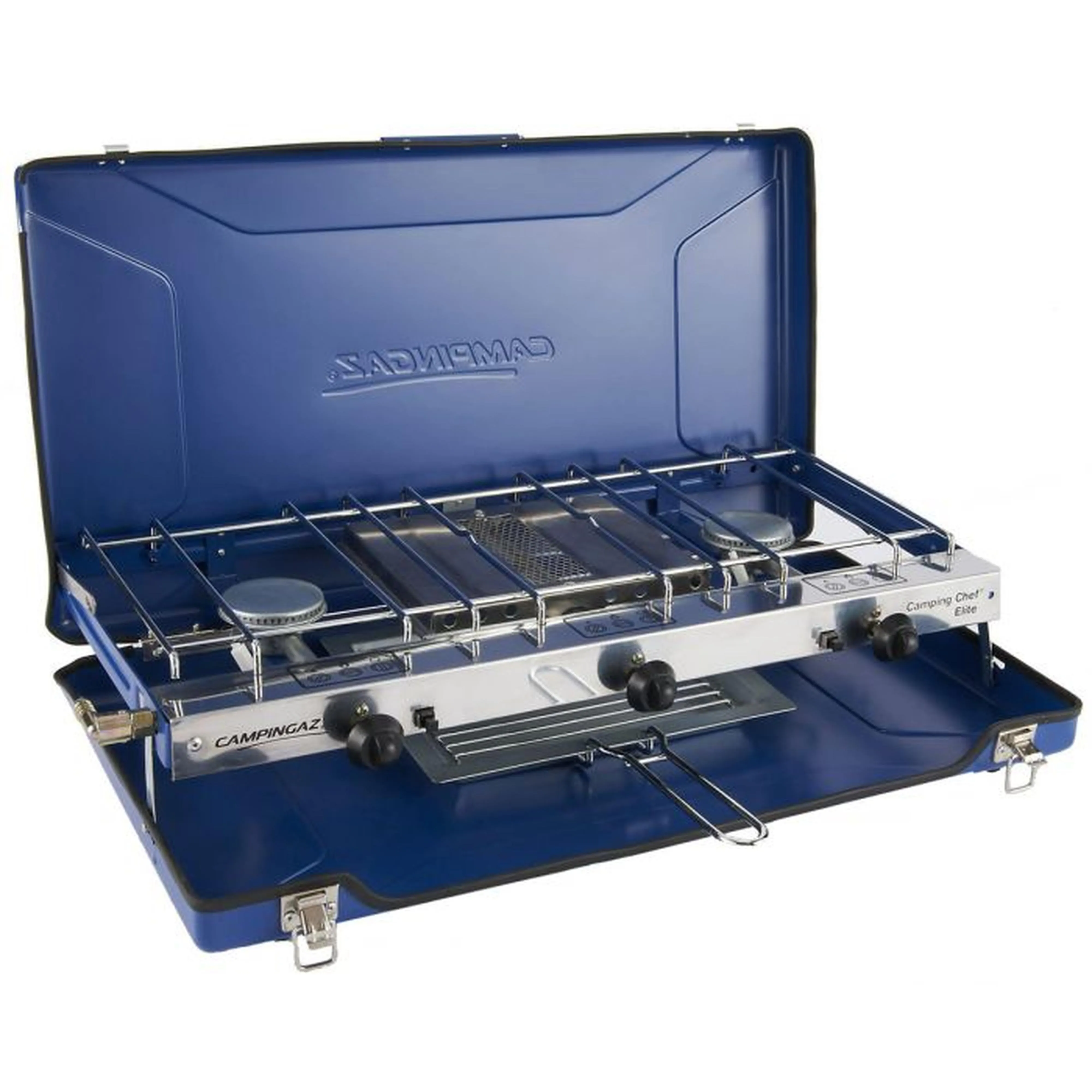 Campingaz Camping Chef Double Burner & Grill Gas Stove