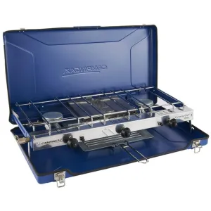 Campingaz Camping Chef Double Burner & Grill Gas Stove