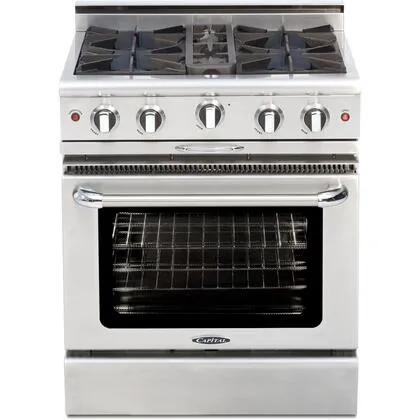 Capital Cooking 30" Freestanding All Gas Range With Liquid Propane Gas