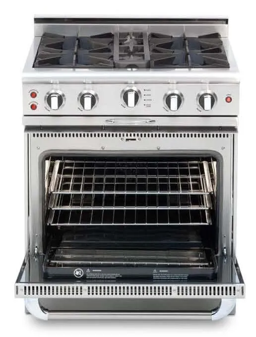 Capital Cooking 30" Freestanding All Gas Range With Liquid Propane Gas