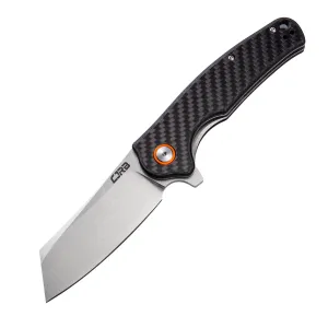 CJRB Crag J1904 D2/AR-RPM9 Blade Carbon Fiber Handle Folding Knives