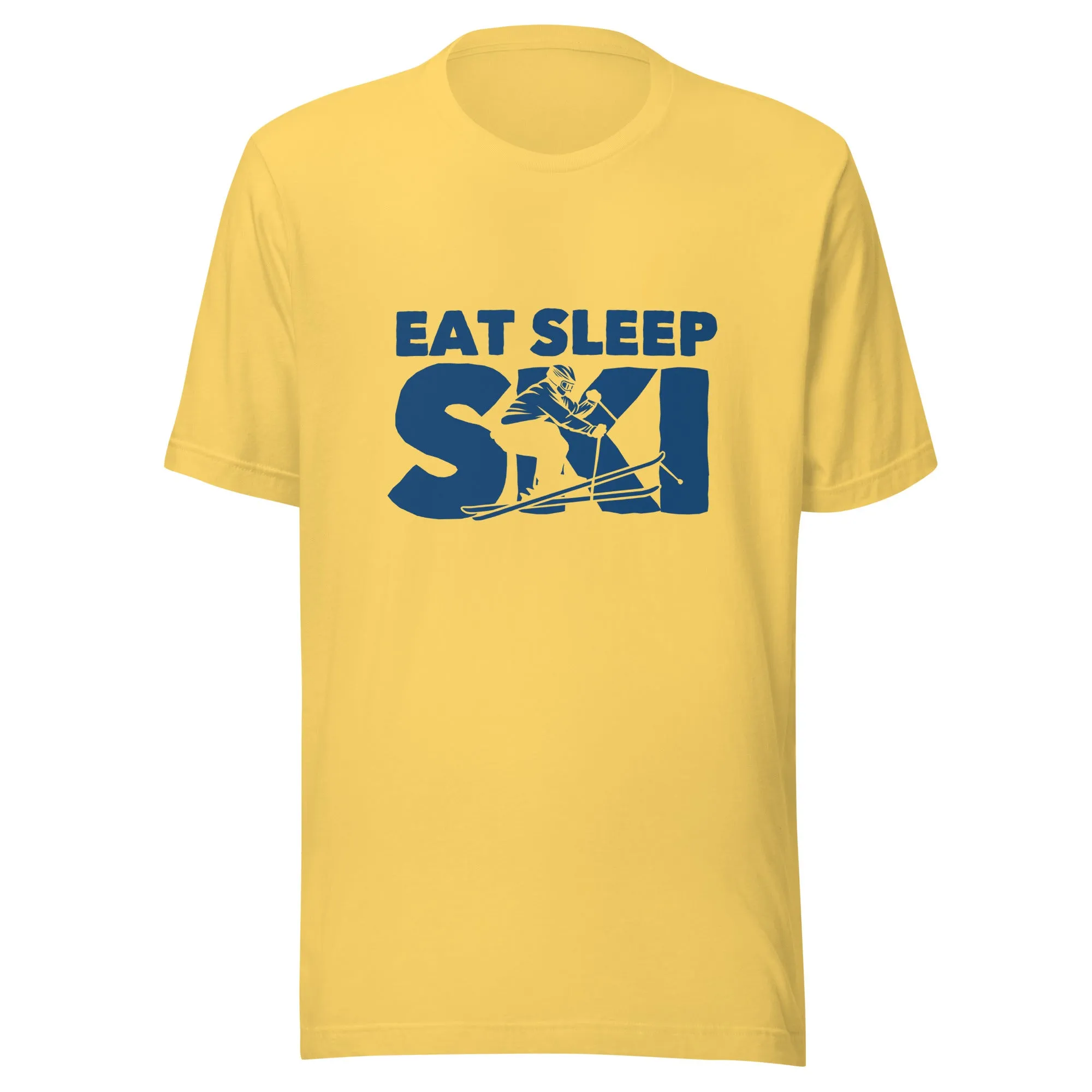 Eat Sleep Ski t-shirt Light