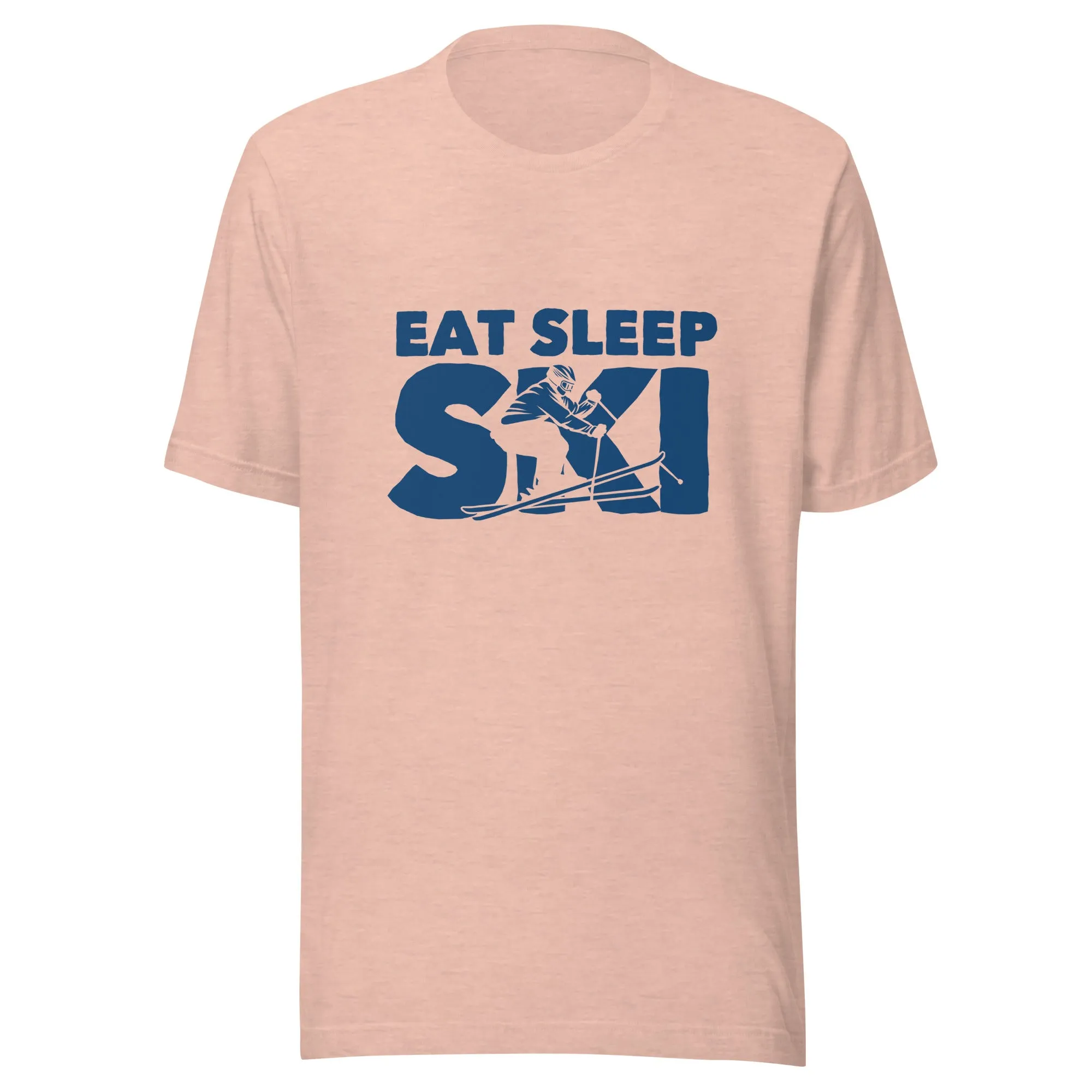 Eat Sleep Ski t-shirt Light