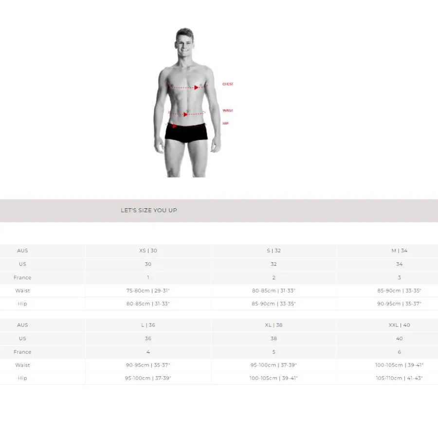 Funky Trunks Men's Training Jammer FT37M - Animal In