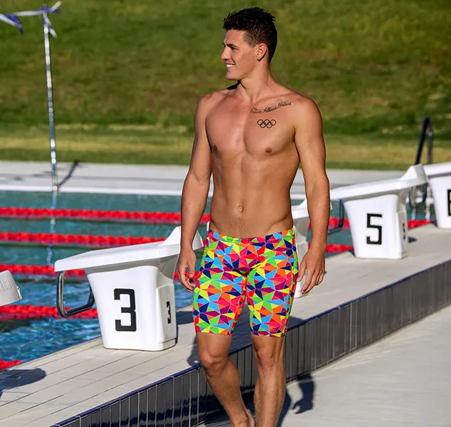 Funky Trunks Mens Training Jammer FT37M- The Joker (Aop)