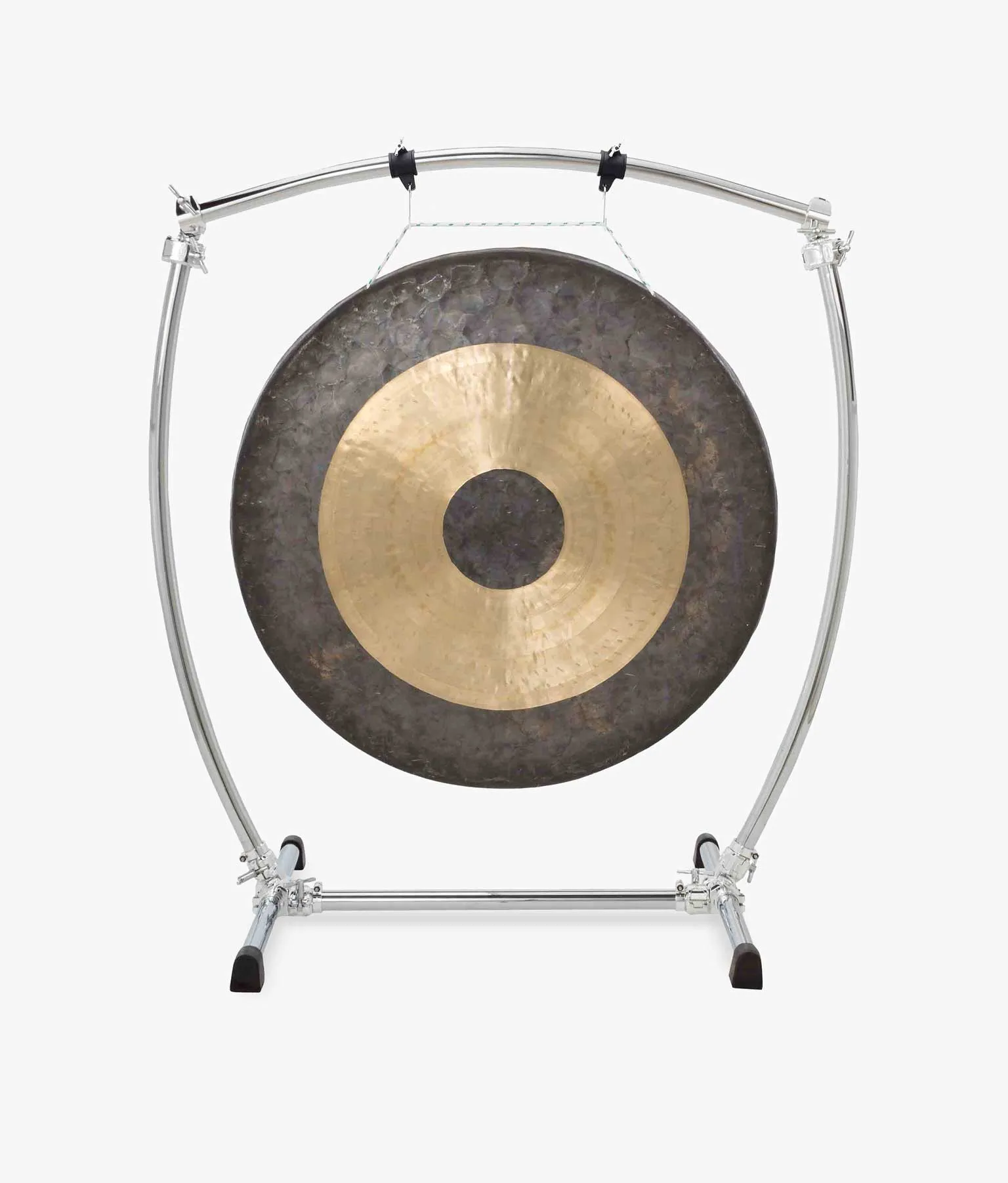 Gibraltar GCSCG-L Curved Bar Gong Stand with Chrome Clamps
