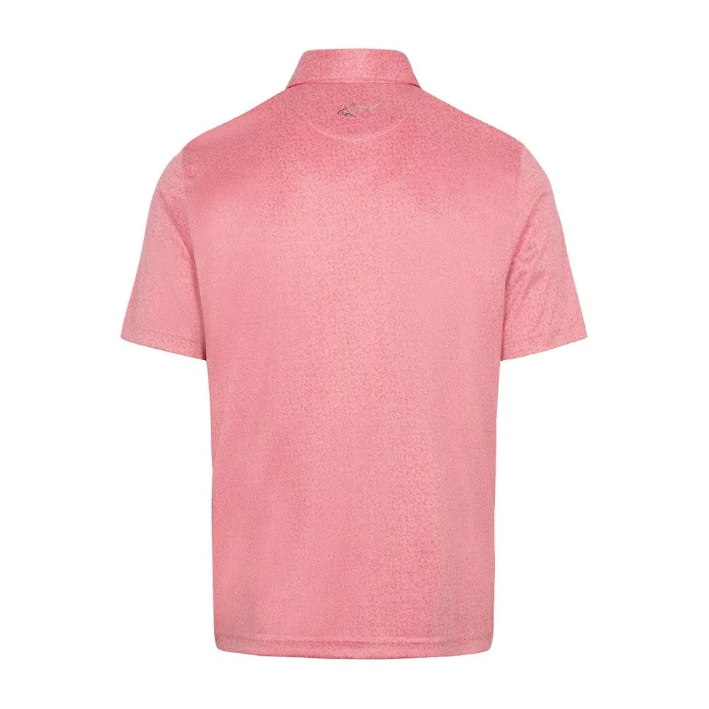 Greg Norman Men's Boomerang Polo - Harbor Coral