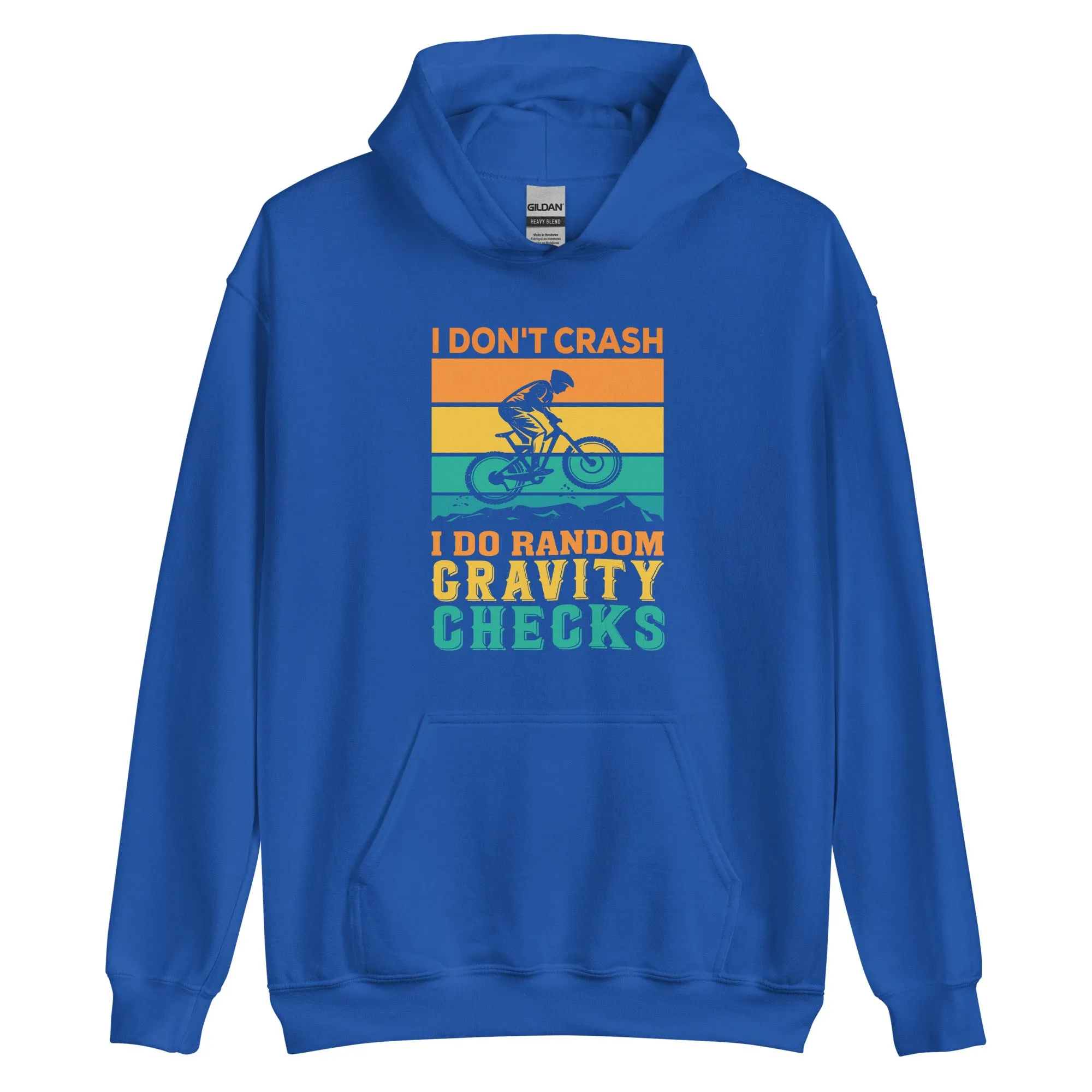 I Don't Crash Hoodie Dark
