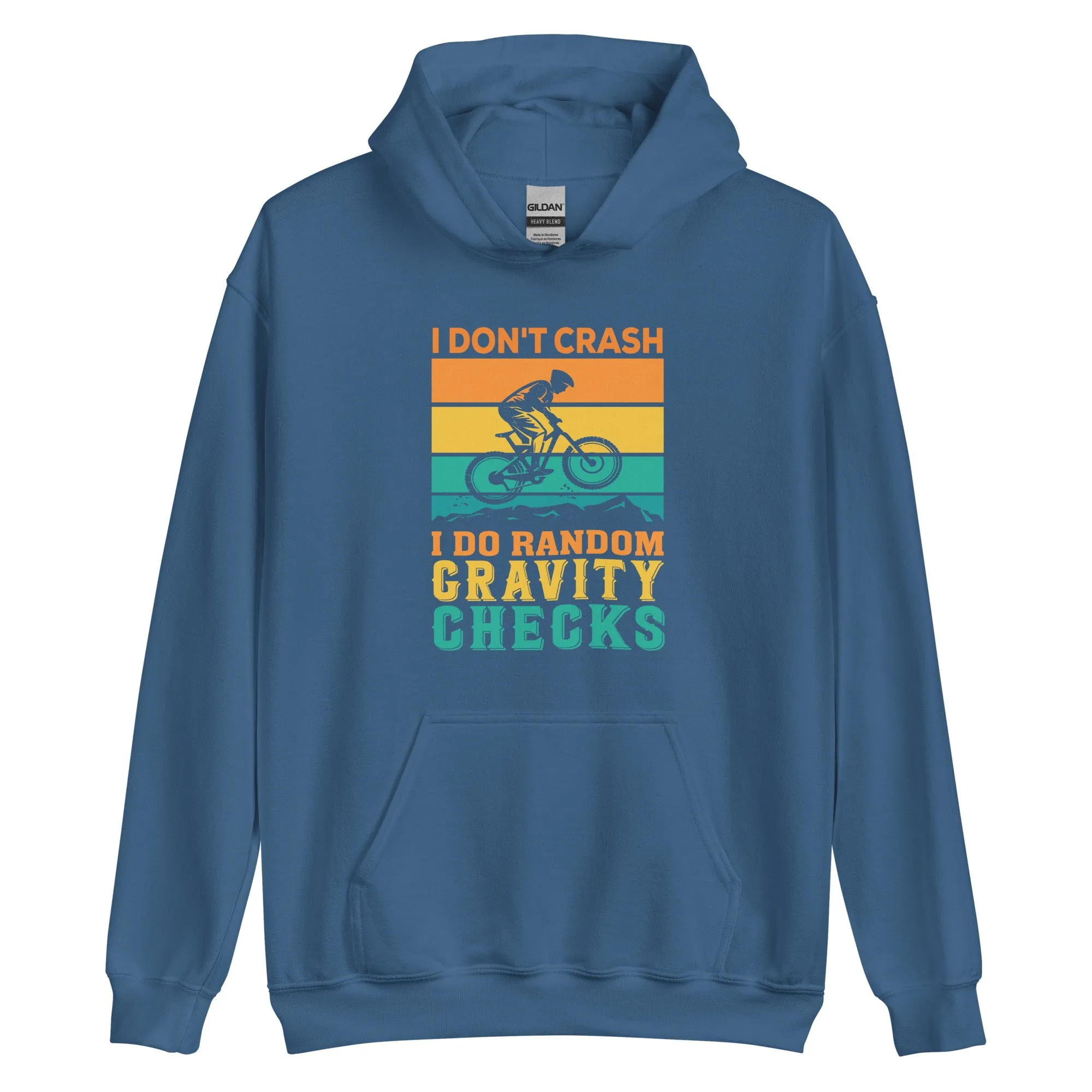 I Don't Crash Hoodie Dark