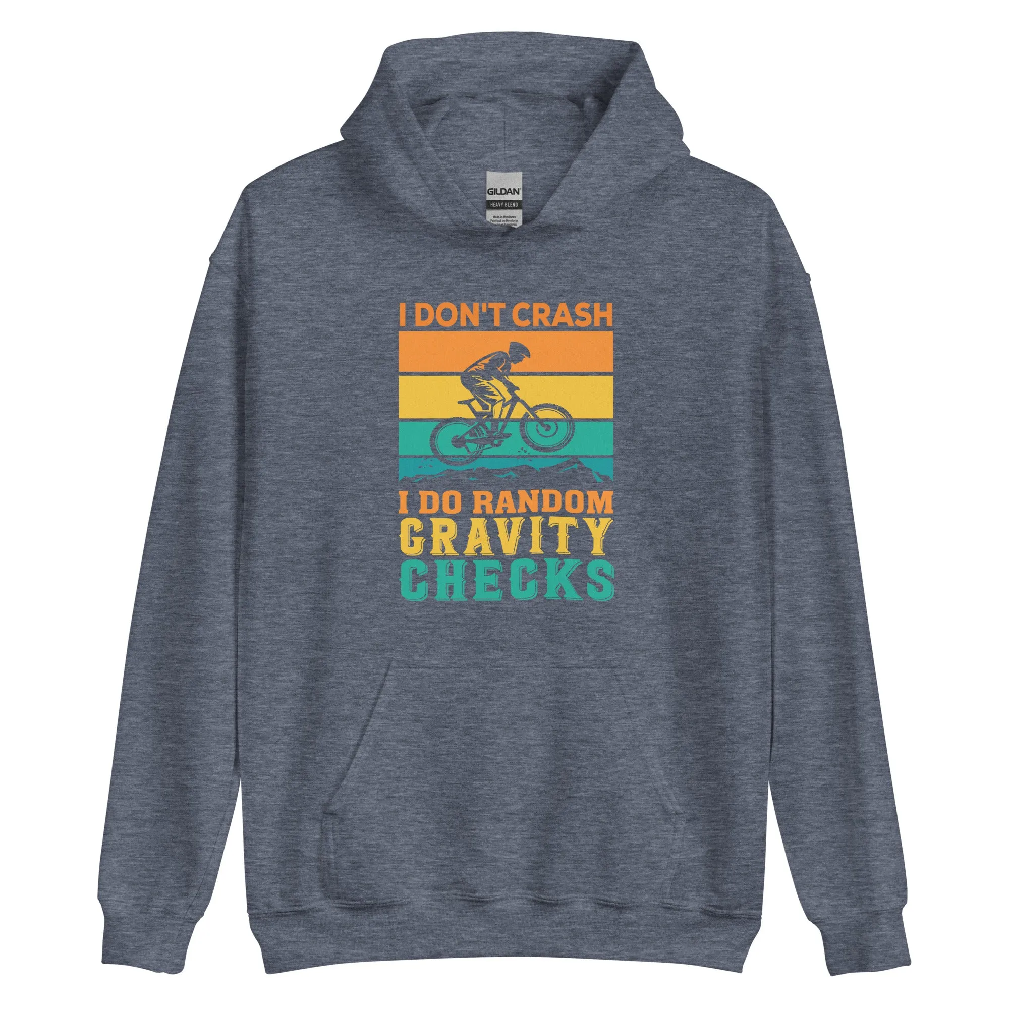 I Don't Crash Hoodie Dark