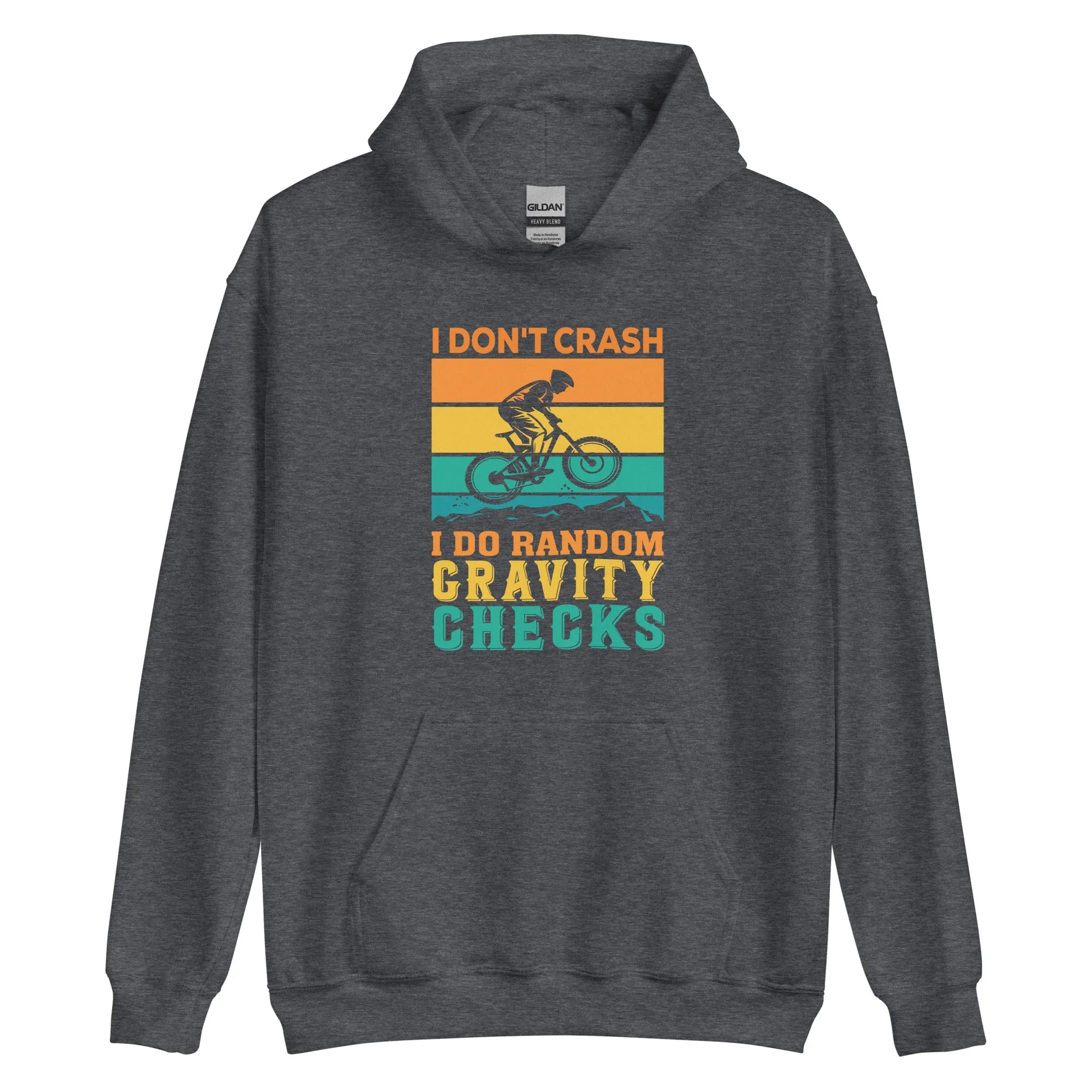 I Don't Crash Hoodie Dark