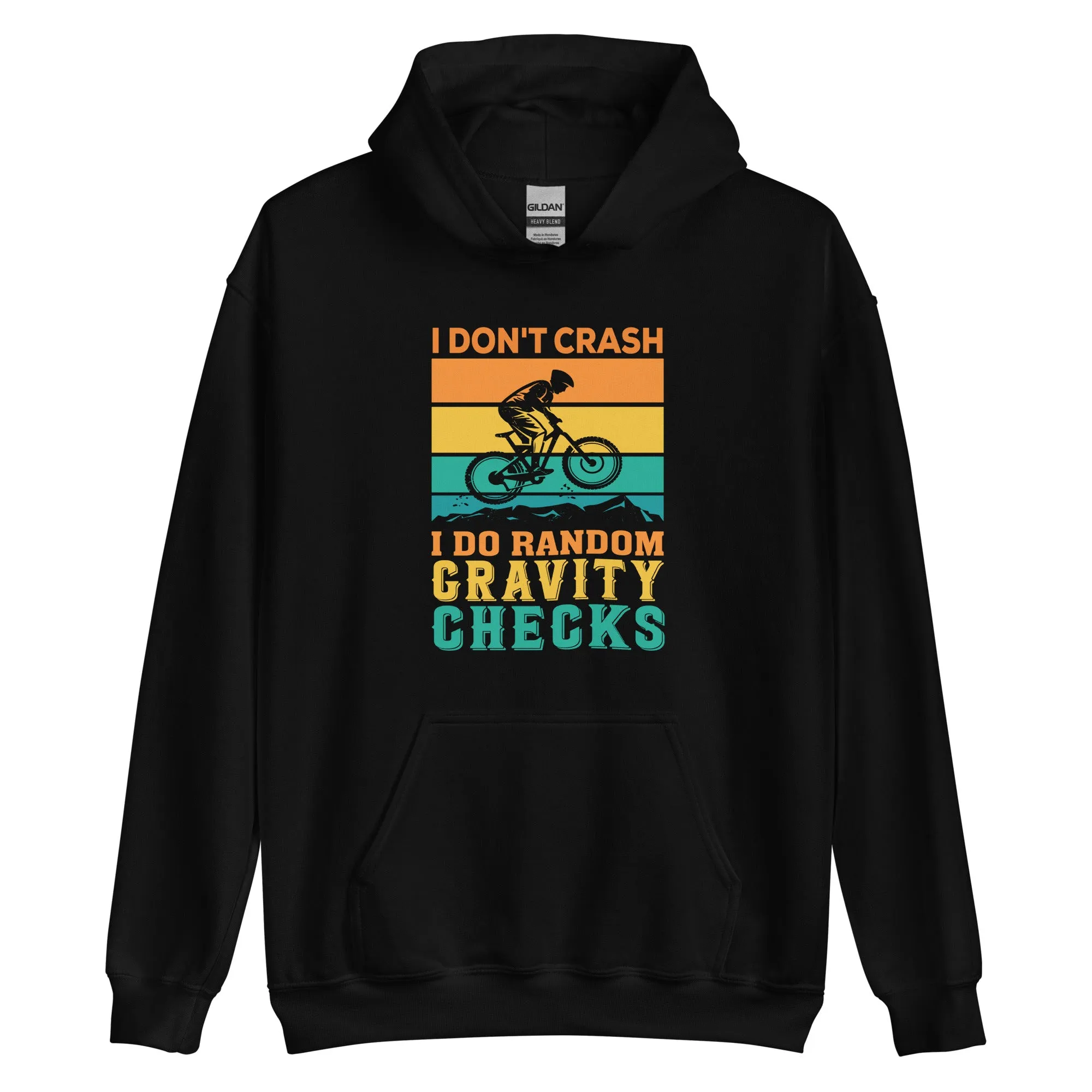 I Don't Crash Hoodie Dark