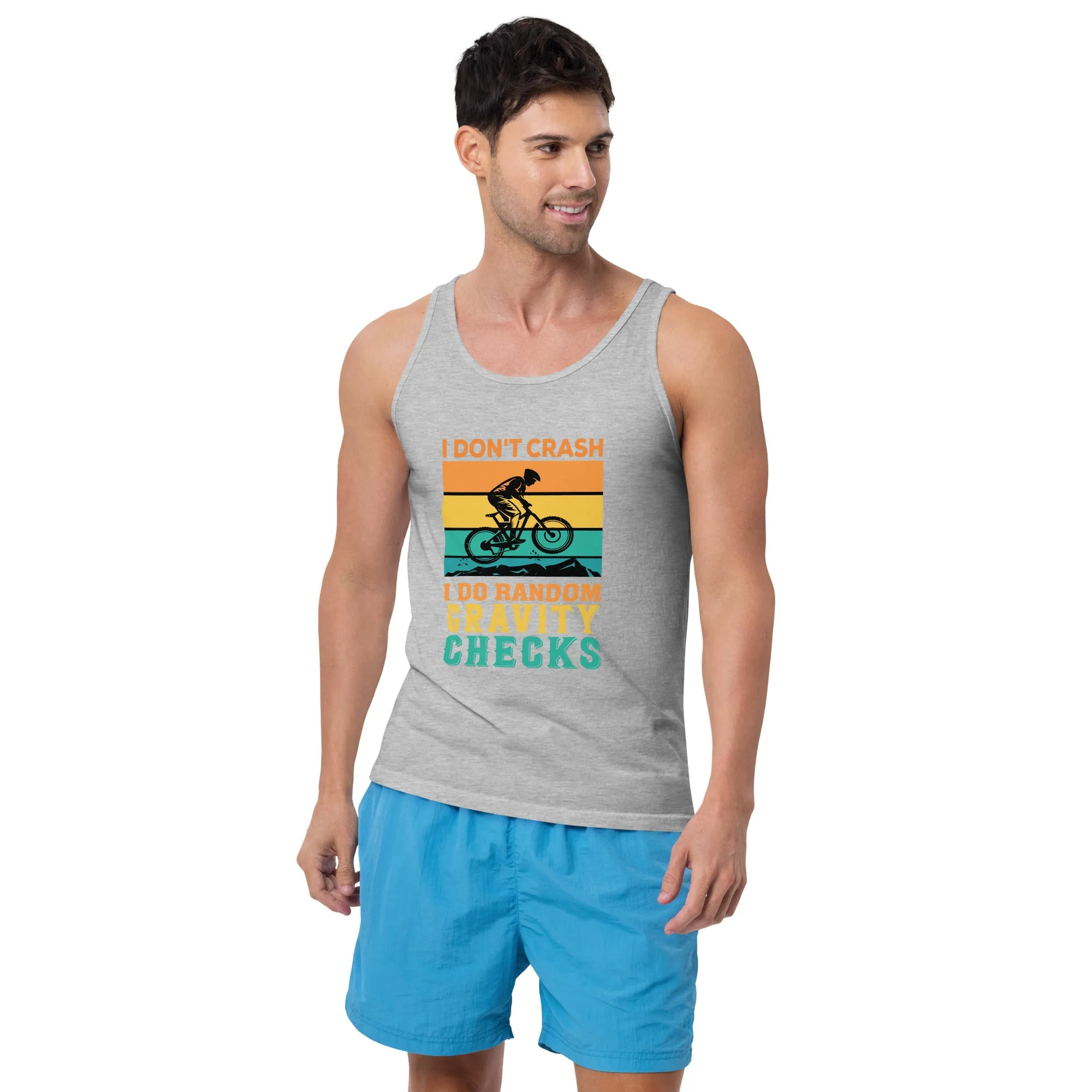 I Don't Crash Tank Top Light