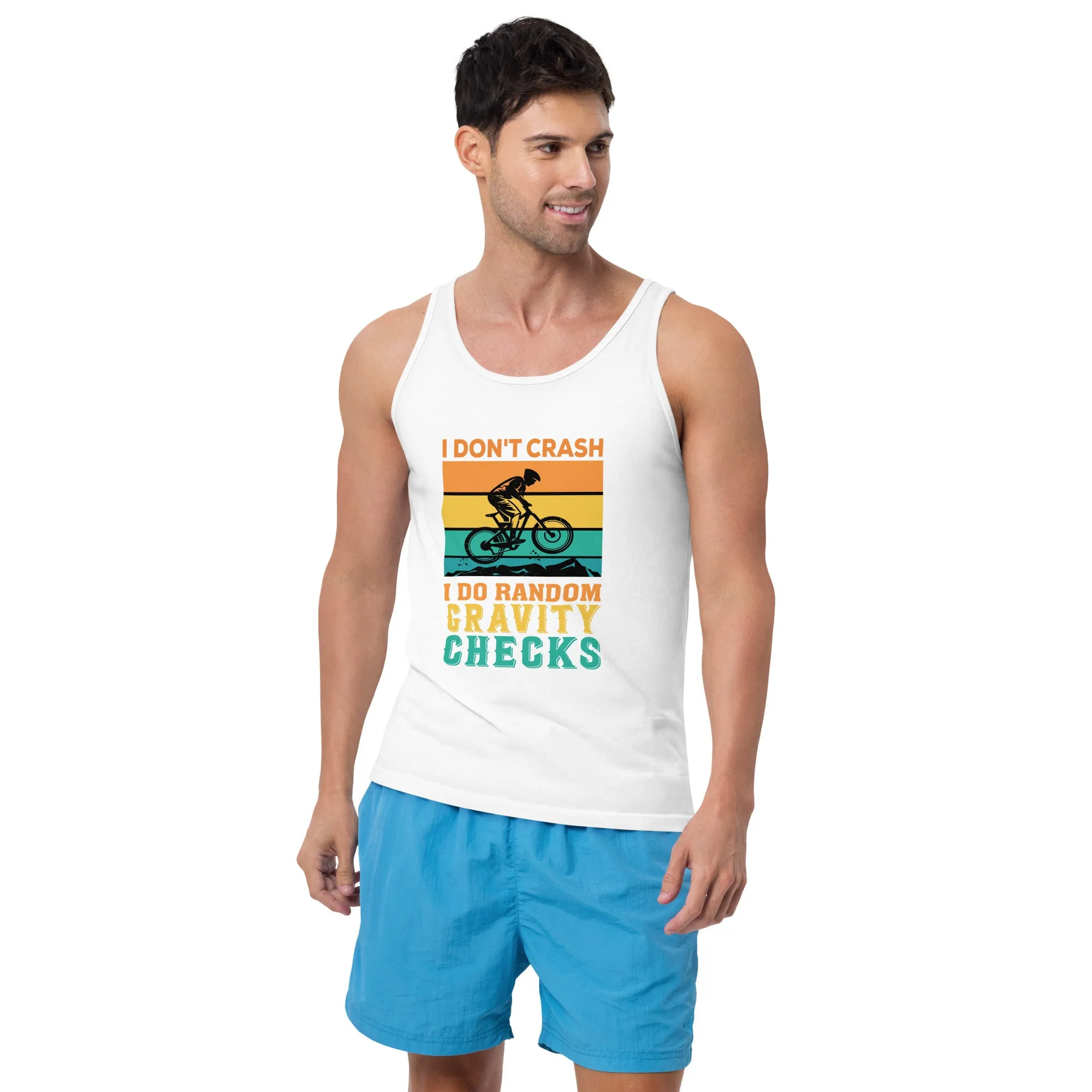 I Don't Crash Tank Top Light