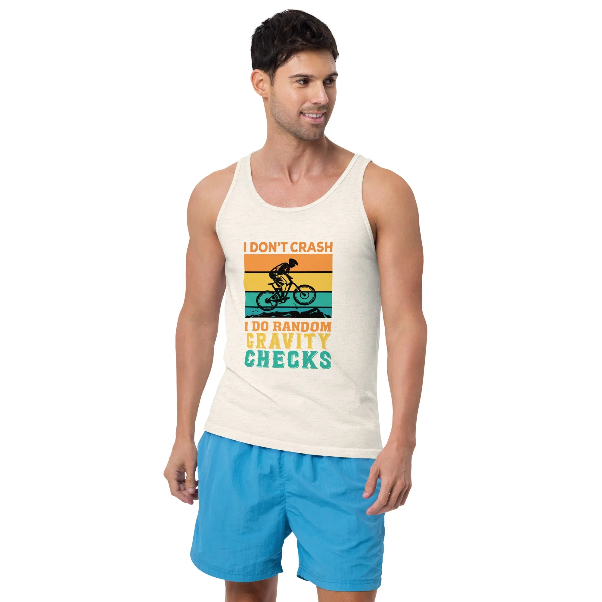 I Don't Crash Tank Top Light