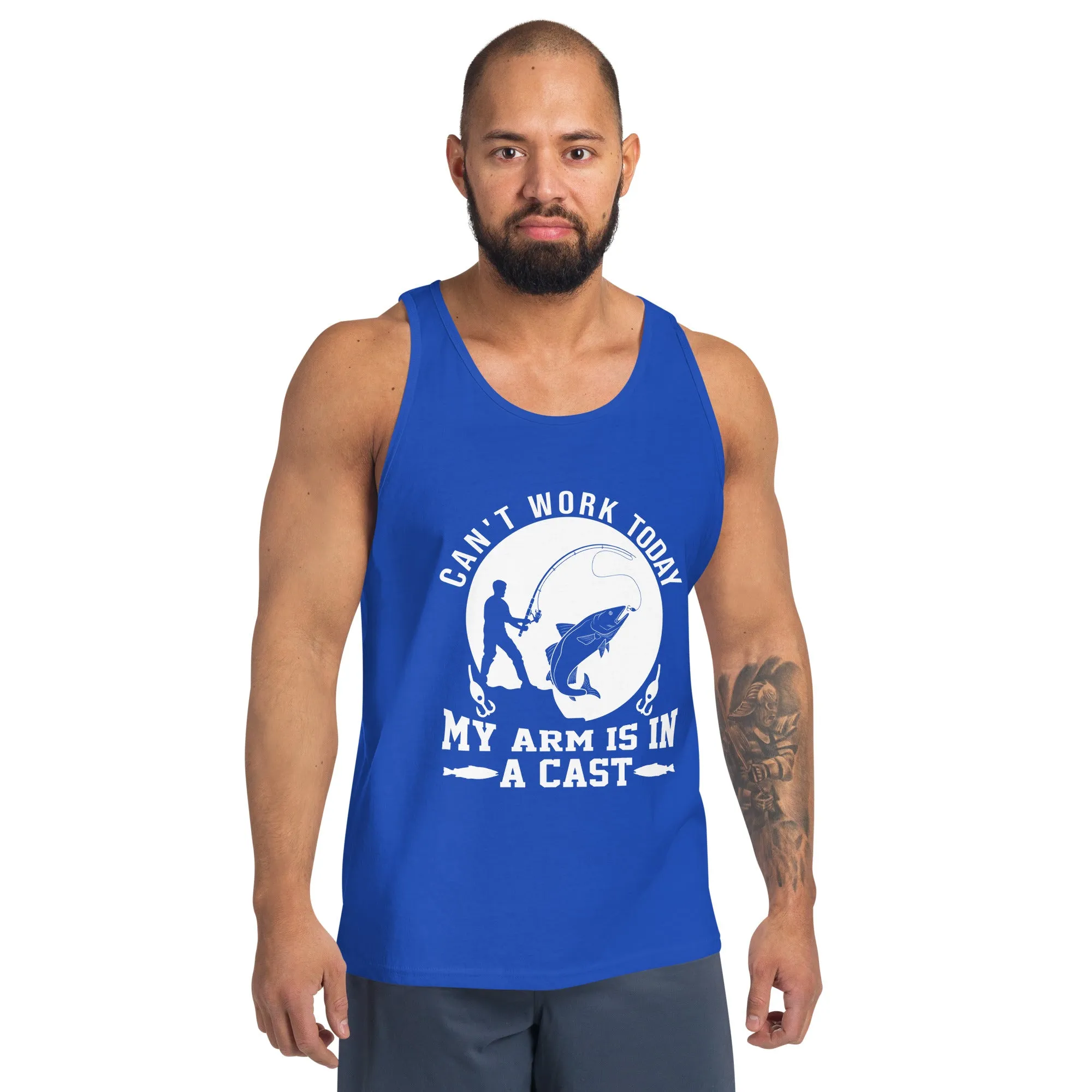 In A Cast Tank Top Dark