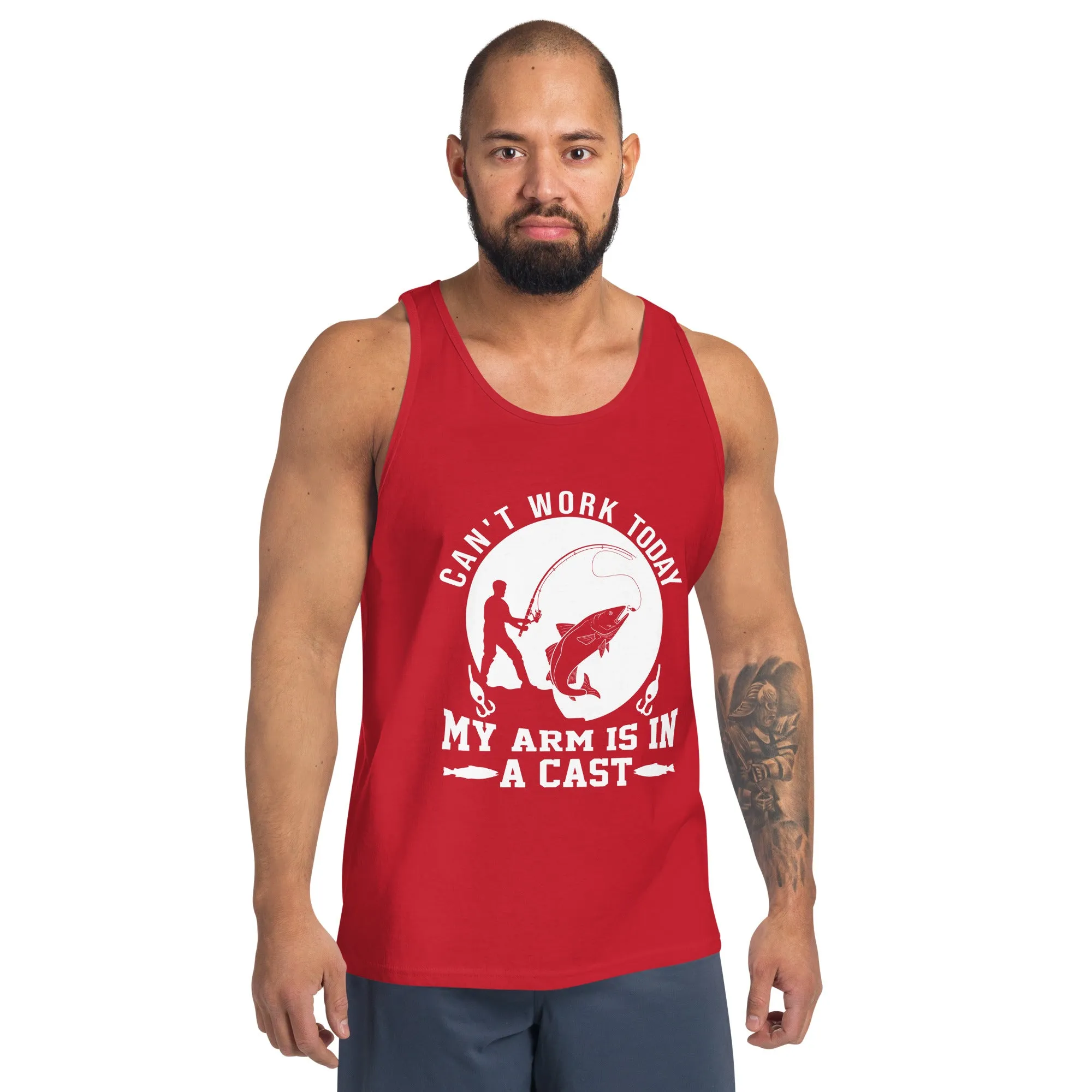 In A Cast Tank Top Dark