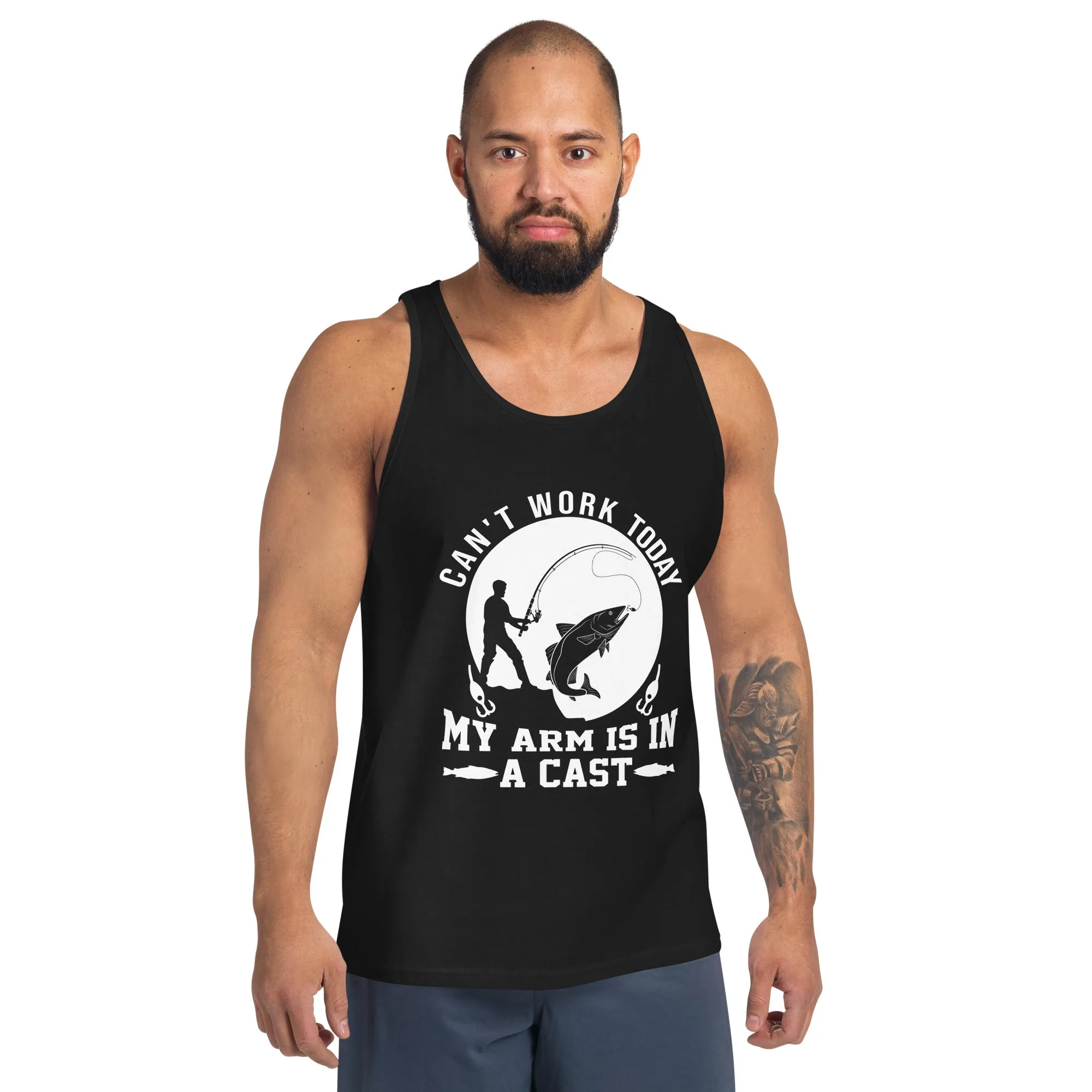 In A Cast Tank Top Dark