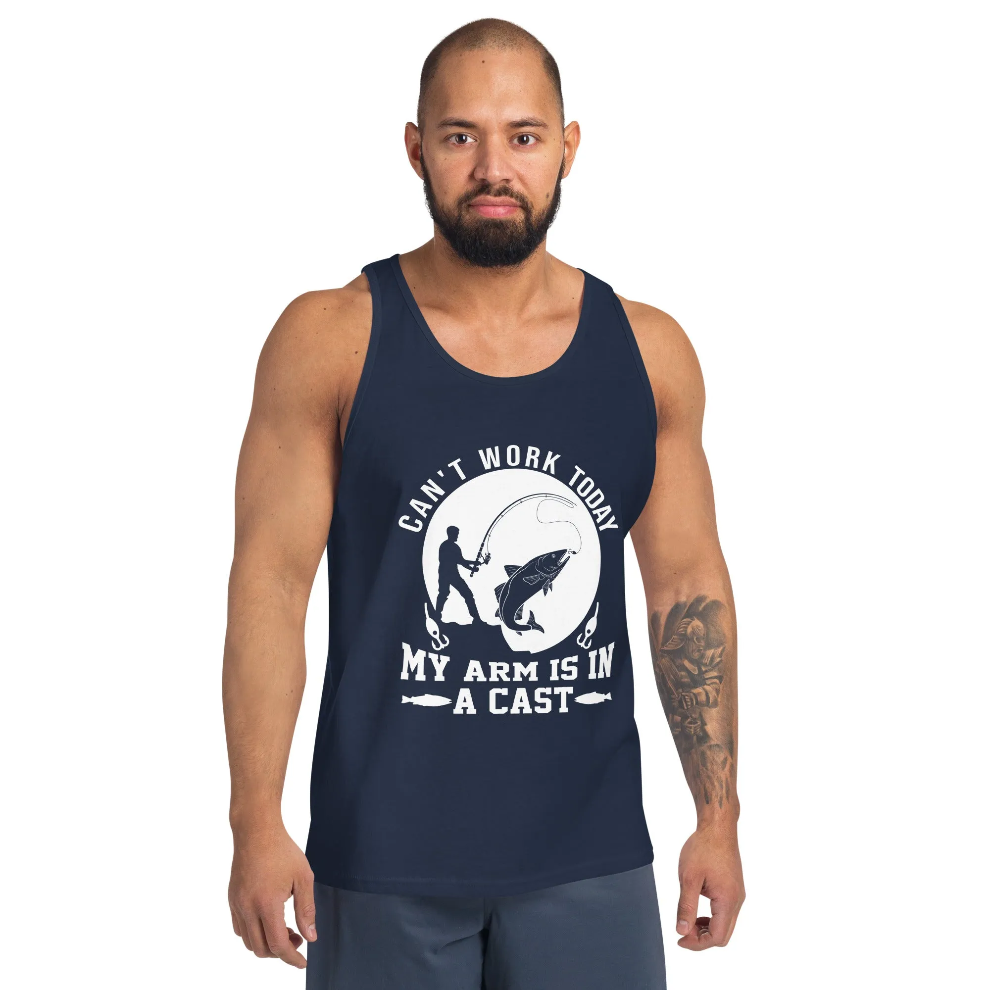 In A Cast Tank Top Dark