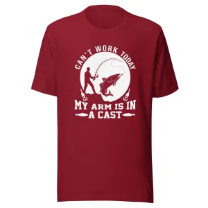 In A Cast Unisex t-shirt Dark