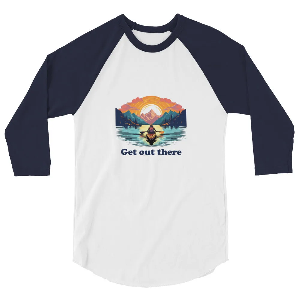 Kayak GOT 3/4 sleeve raglan shirt Light