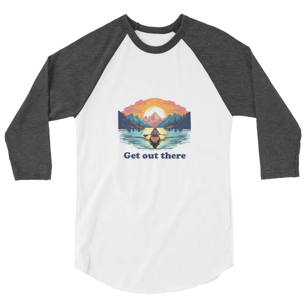 Kayak GOT 3/4 sleeve raglan shirt Light