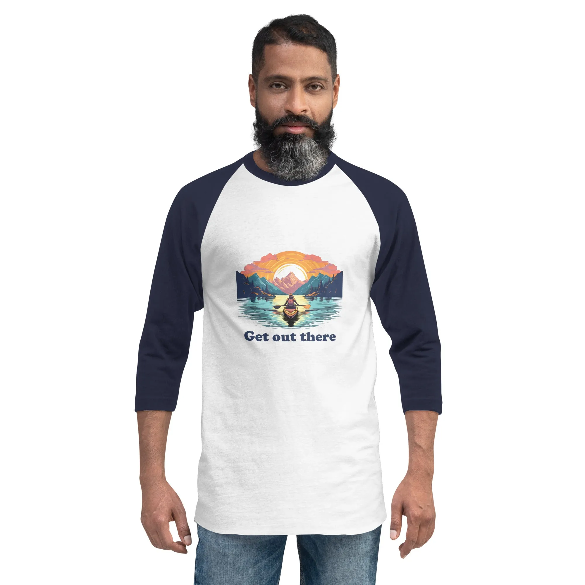 Kayak GOT 3/4 sleeve raglan shirt Light