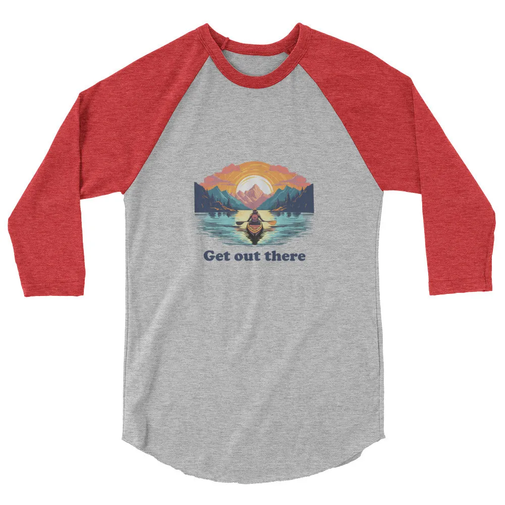 Kayak GOT 3/4 sleeve raglan shirt Light