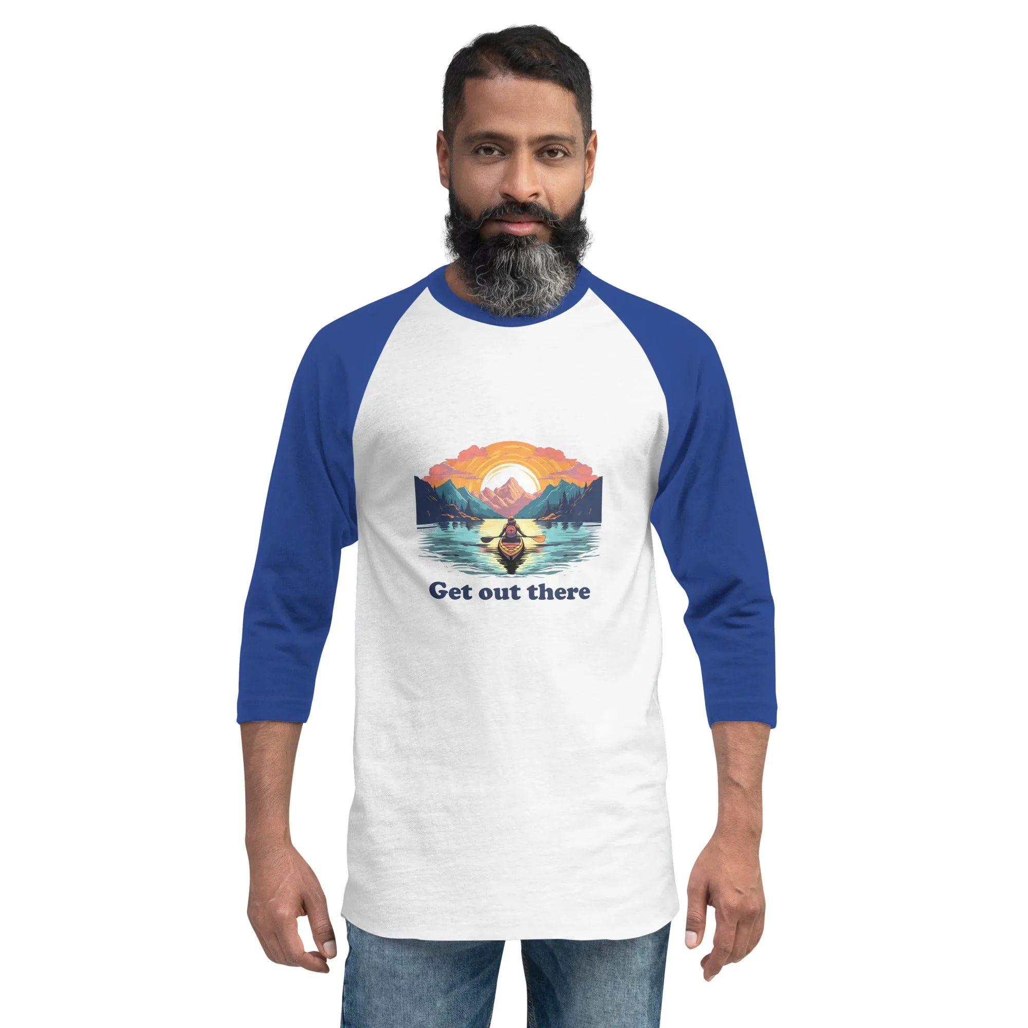 Kayak GOT 3/4 sleeve raglan shirt Light