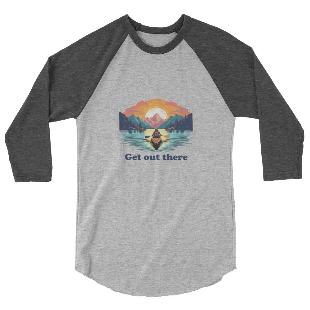 Kayak GOT 3/4 sleeve raglan shirt Light