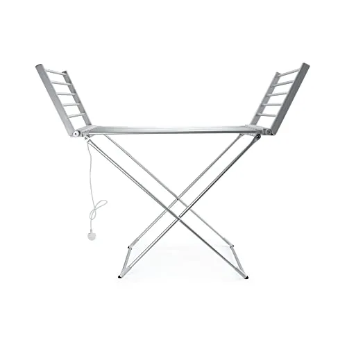 kitchelat Heated Clothes Airer Aluminium Clothes Drying Rack