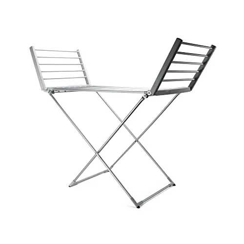 kitchelat Heated Clothes Airer Aluminium Clothes Drying Rack