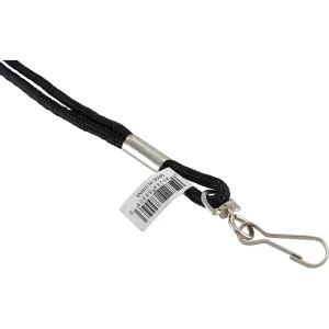 Lanyard W Hook Black - Securix