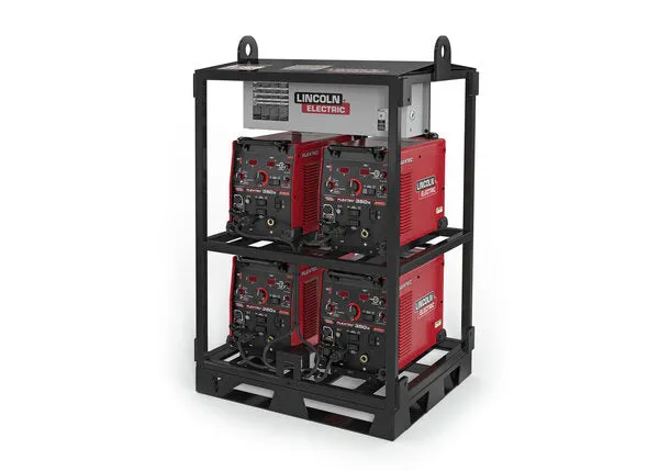 Lincoln Flextec 350X PowerConnect 4 pack - Reconditioned