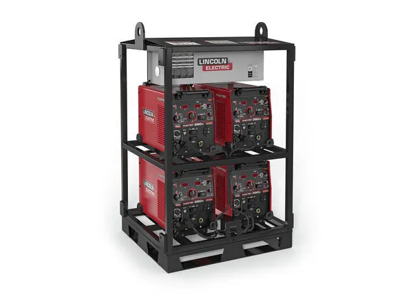 Lincoln Flextec 350X PowerConnect 4 pack - Reconditioned