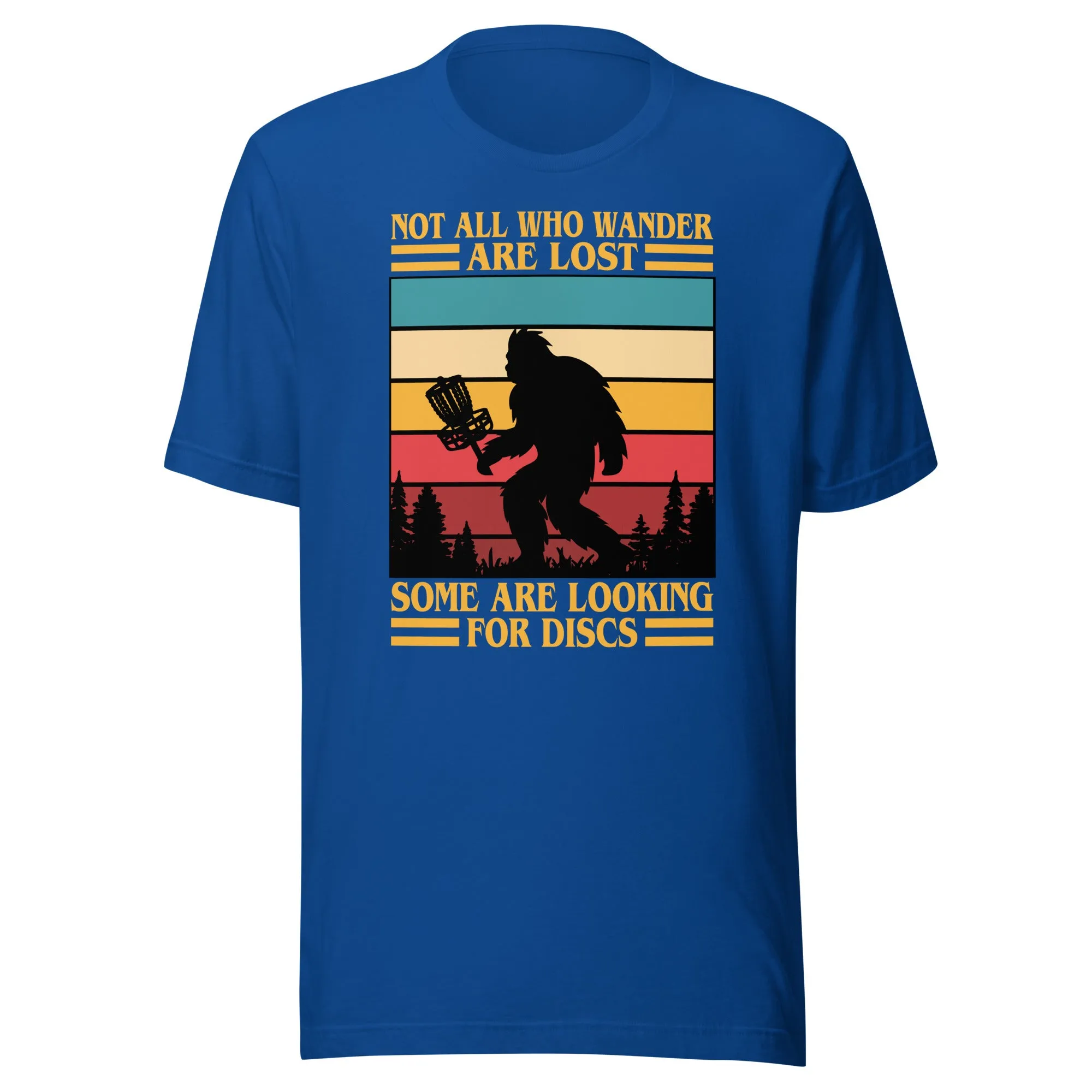 Looking For Disks Unisex t-shirt Dark