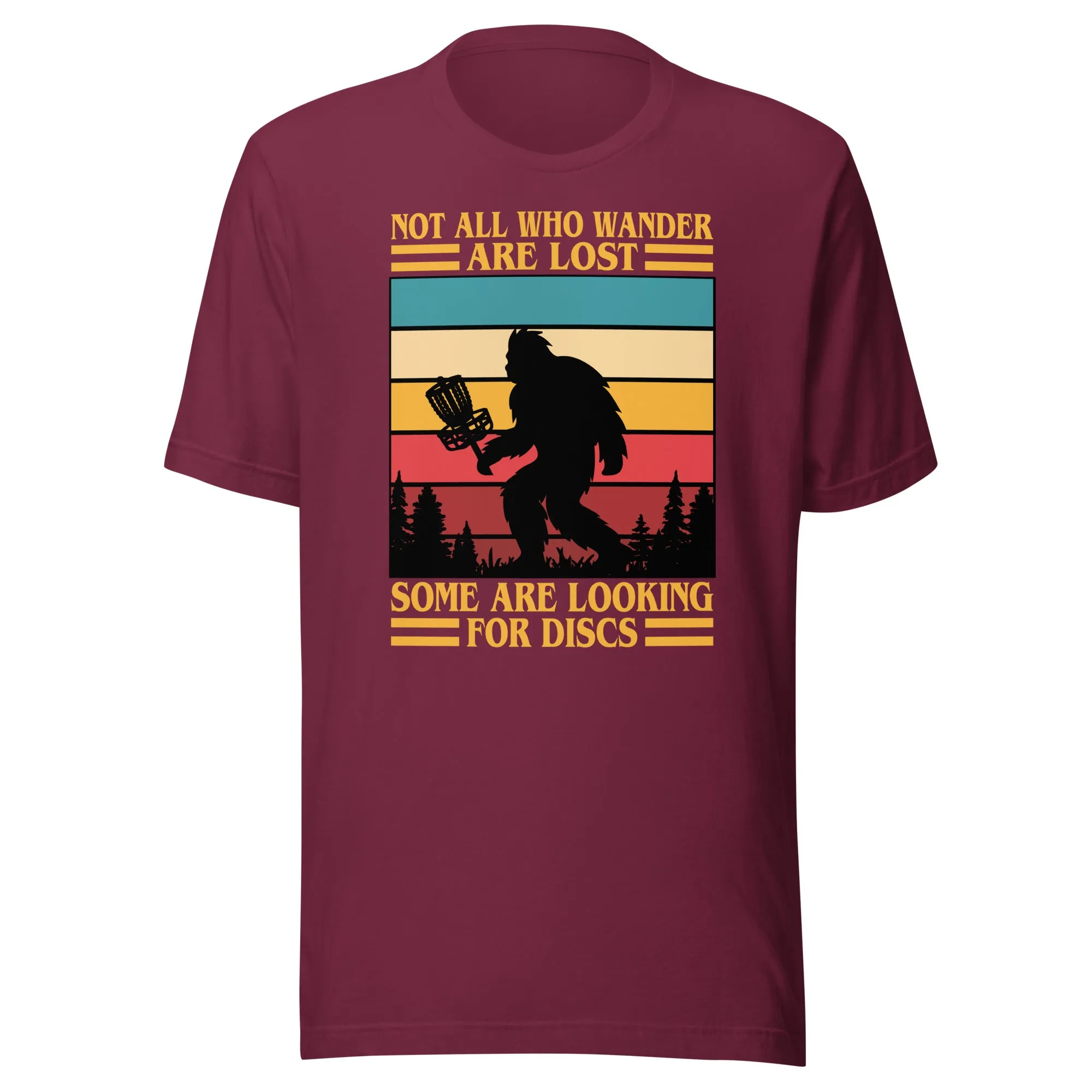 Looking For Disks Unisex t-shirt Dark