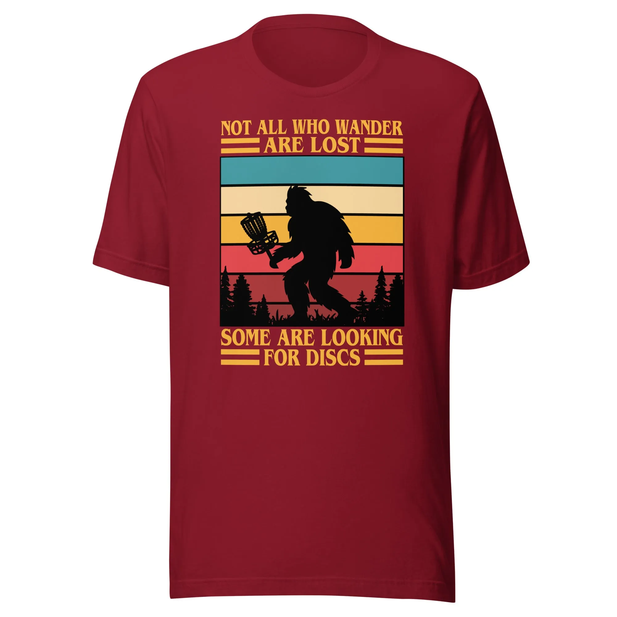Looking For Disks Unisex t-shirt Dark