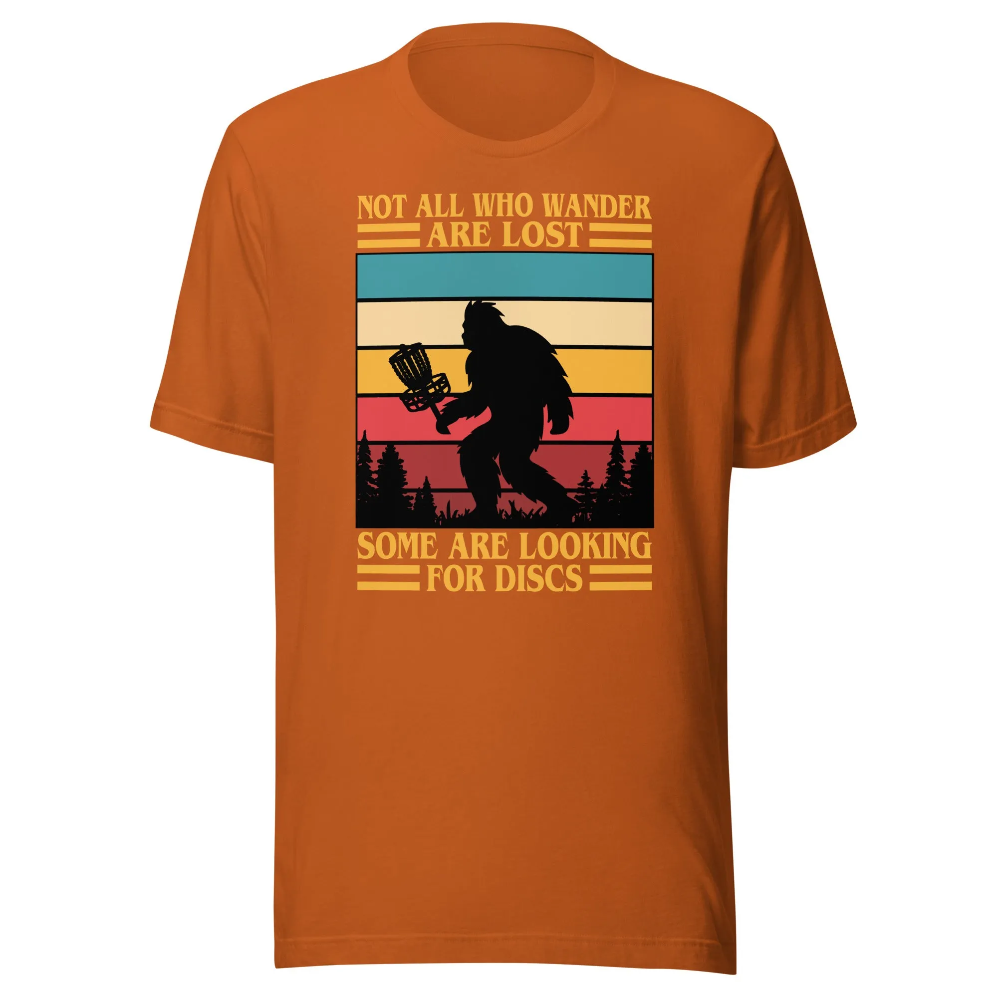Looking For Disks Unisex t-shirt Dark