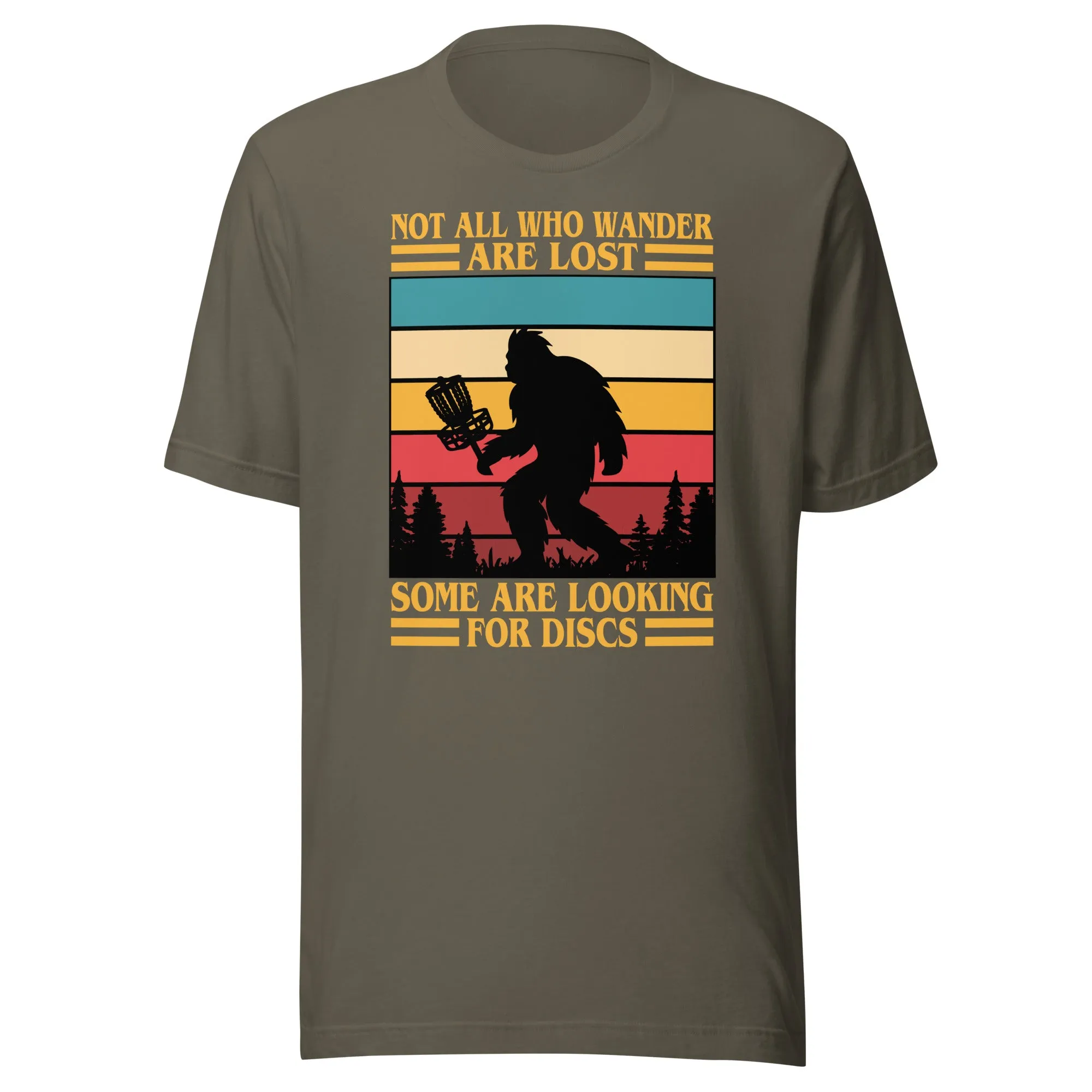 Looking For Disks Unisex t-shirt Dark